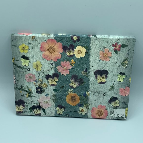 NWT - Pressed Flower Stationery Set - Picture 2 of 3